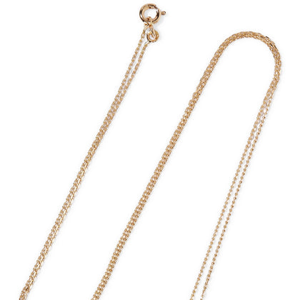 Aurelie Bidermann Baby Chivor 18 Karat Gold Sapphire Necklace
