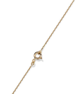 Aurelie Bidermann Baby Chivor 18 Karat Gold Sapphire Necklace